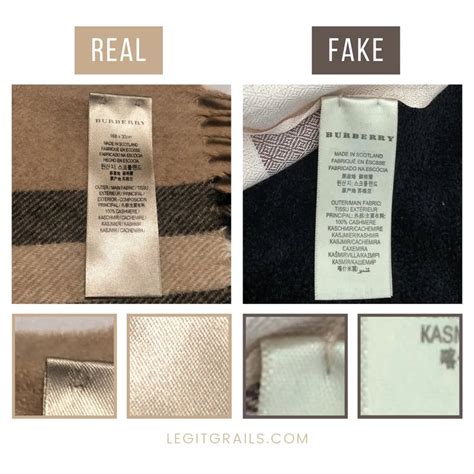 how to tell fake burberry clothing